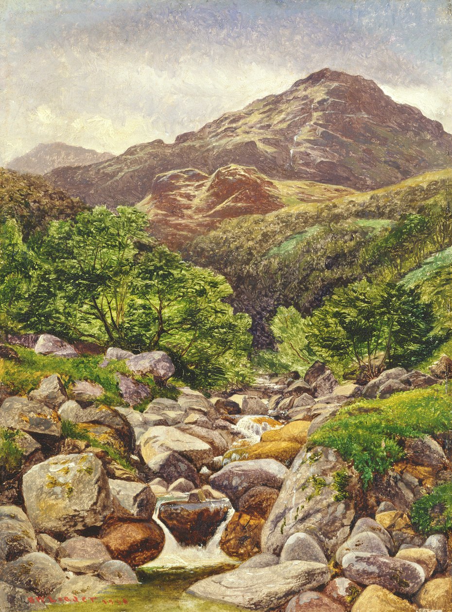 Ben Vorlich, 1858 door Benjamin Williams Leader