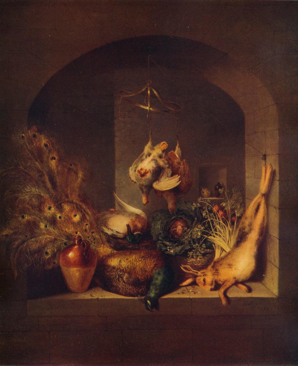 Stilleven, 1824 door Benjamin Blake