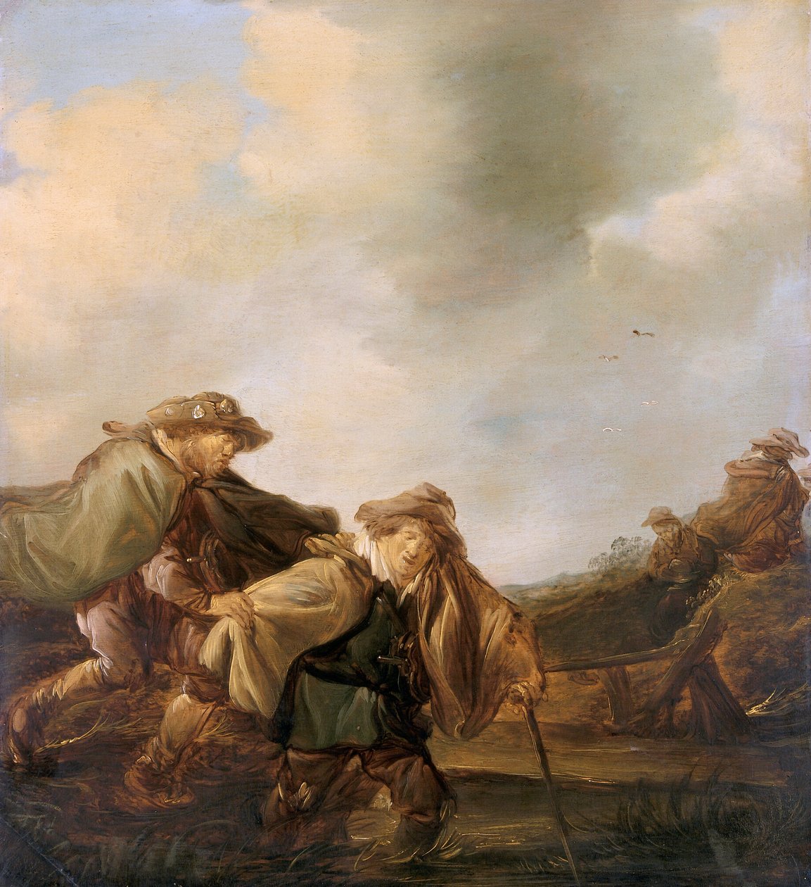 De gelijkenis van de blinden, ca. 1630-1652 door Benjamin Gerritz Cuyp