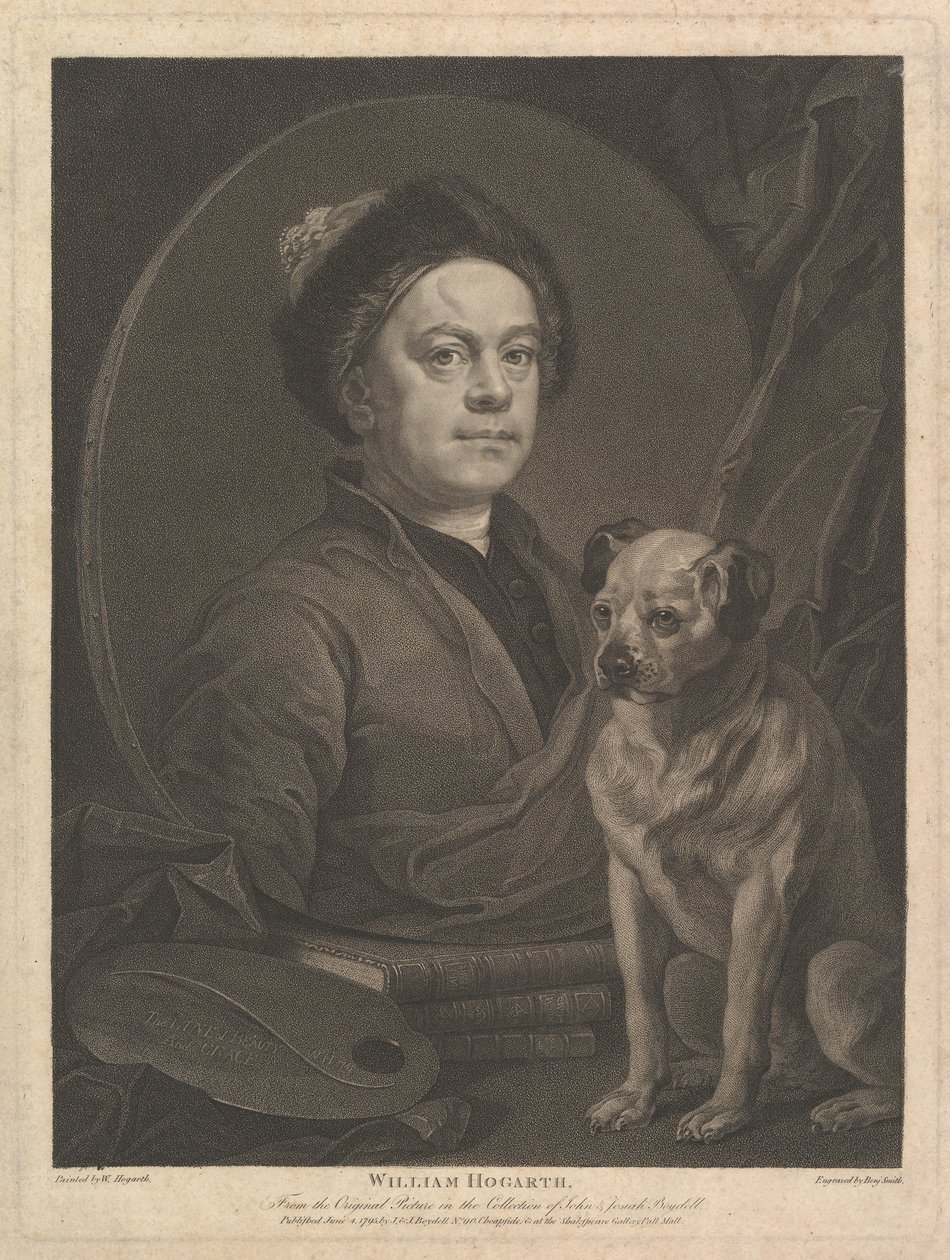 William Hogarth door Benjamin Smith
