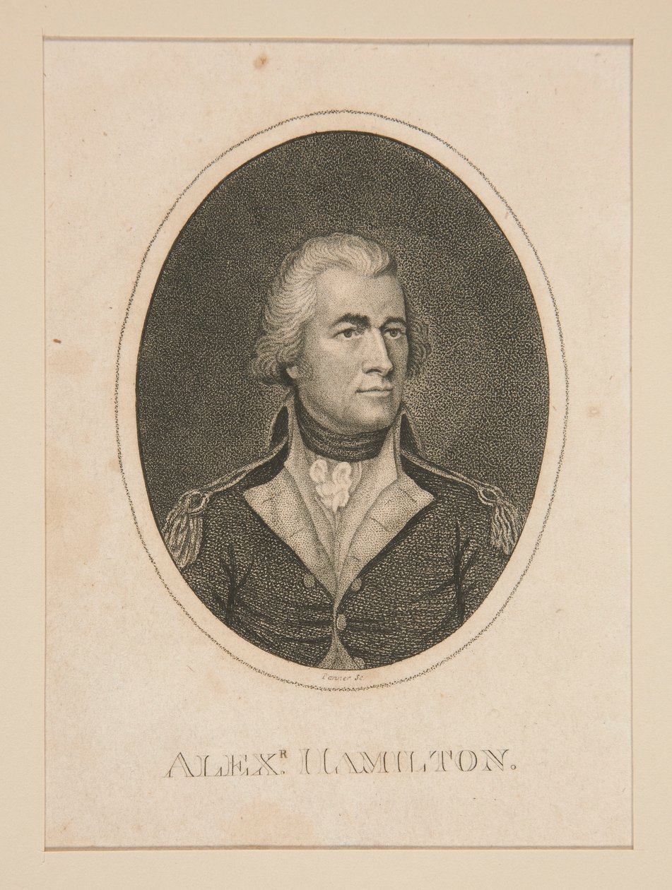 Alexander Hamilton door Benjamin Tanner