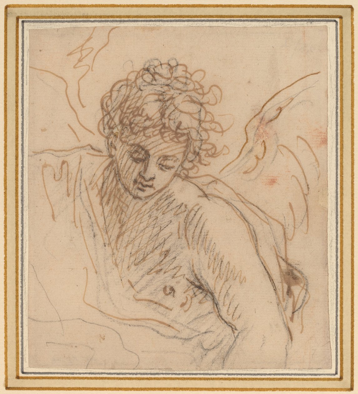 Een engel door Benjamin West