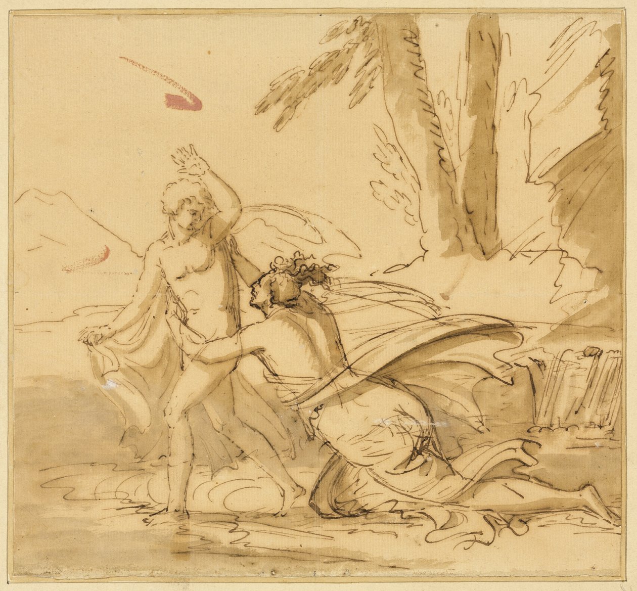 Jozef en de vrouw van Patifar door Benjamin West