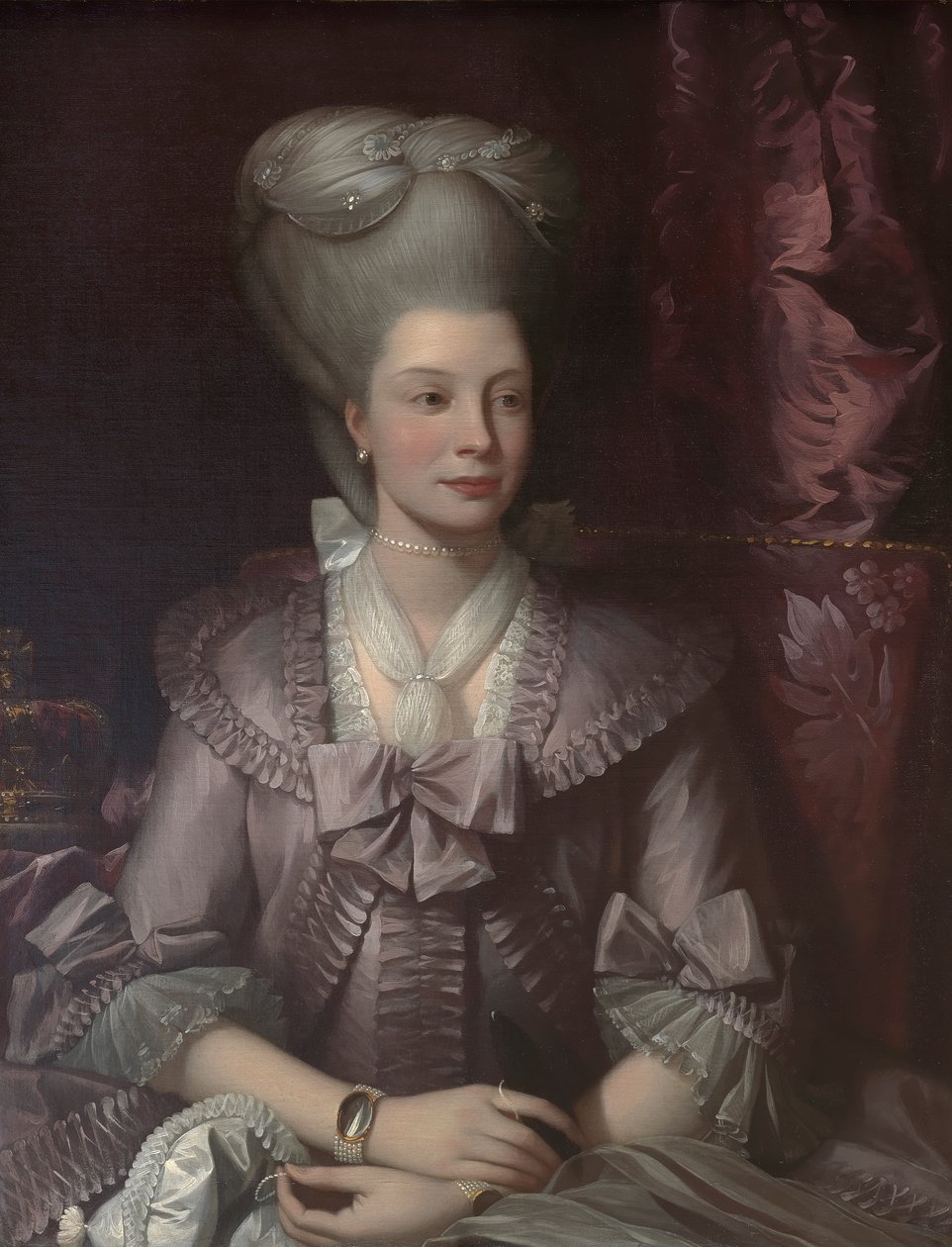 Koningin Charlotte door Benjamin West
