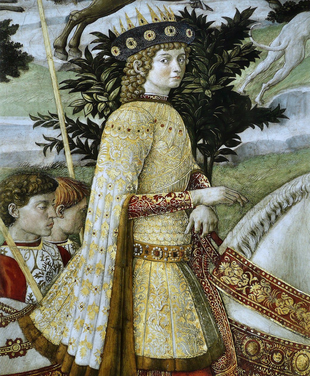De processie van de Jongste Koning door Benozzo Gozzoli