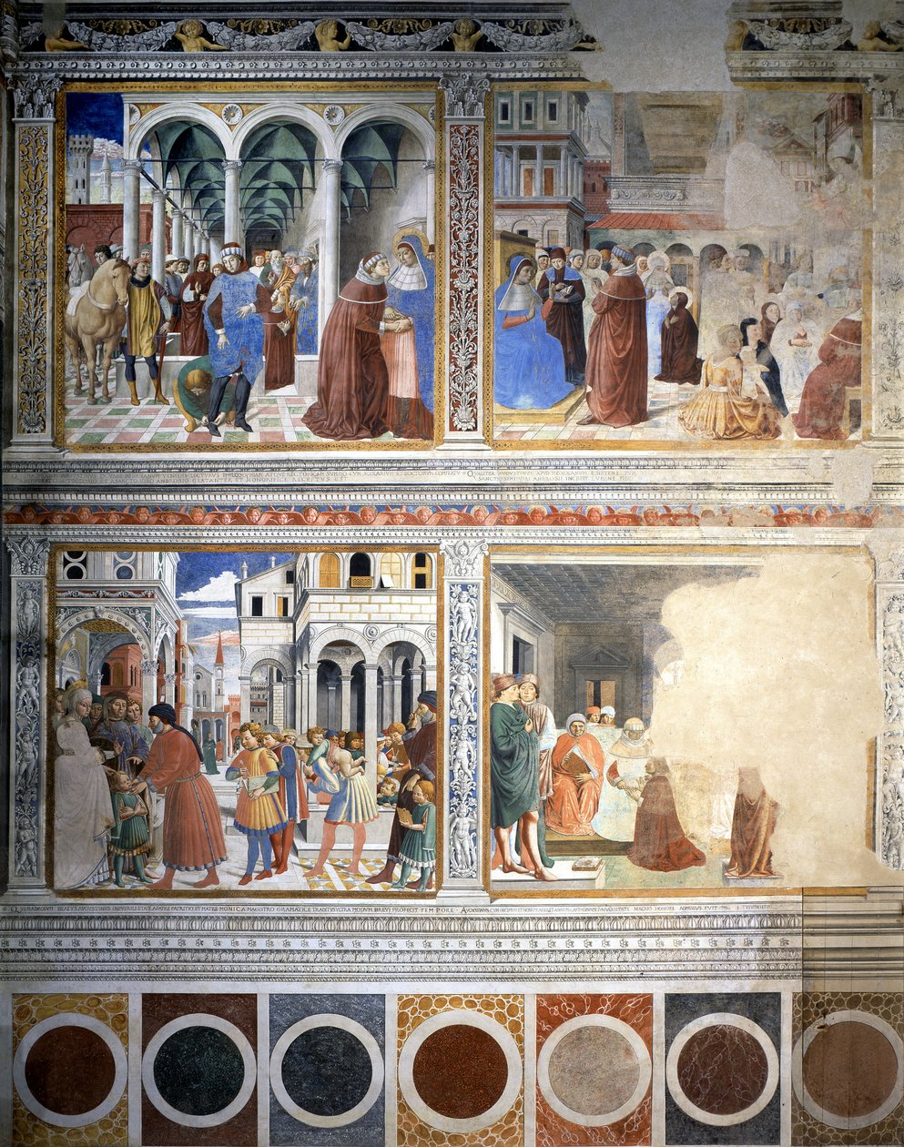 Onbekend schilderij door Benozzo di Lese di Sandro Gozzoli