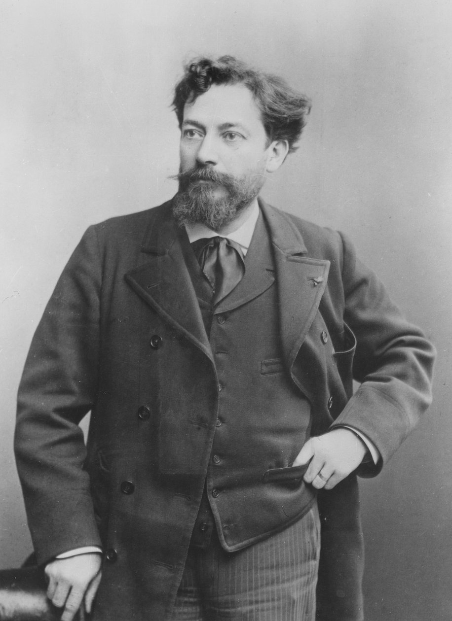 Portret van Jean François Victor Aicard, 1890 door Benque Studio