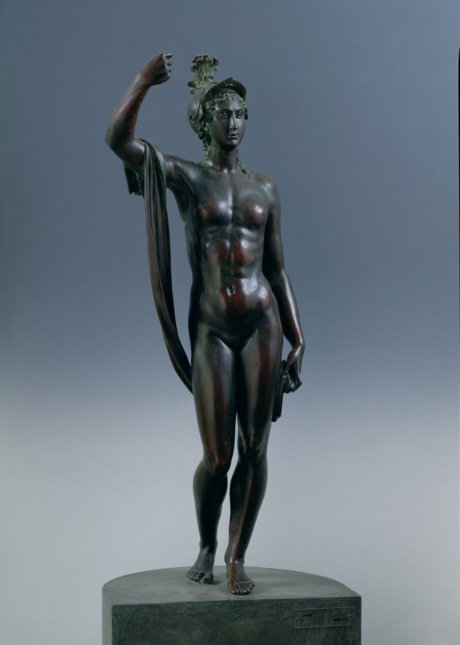Minerva, 1545 door Benvenuto Cellini