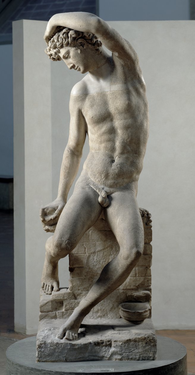 Narcissus, 1548 door Benvenuto Cellini