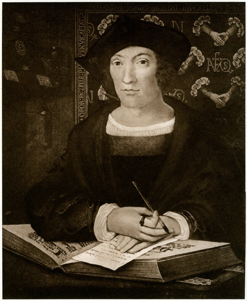 Joris van Zelle, ca. 1519, 1927 door Bernard van Orley