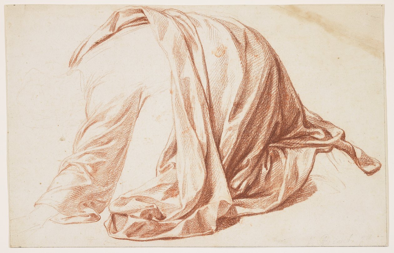 Draperiestudie, 1711 door Bernard Picart