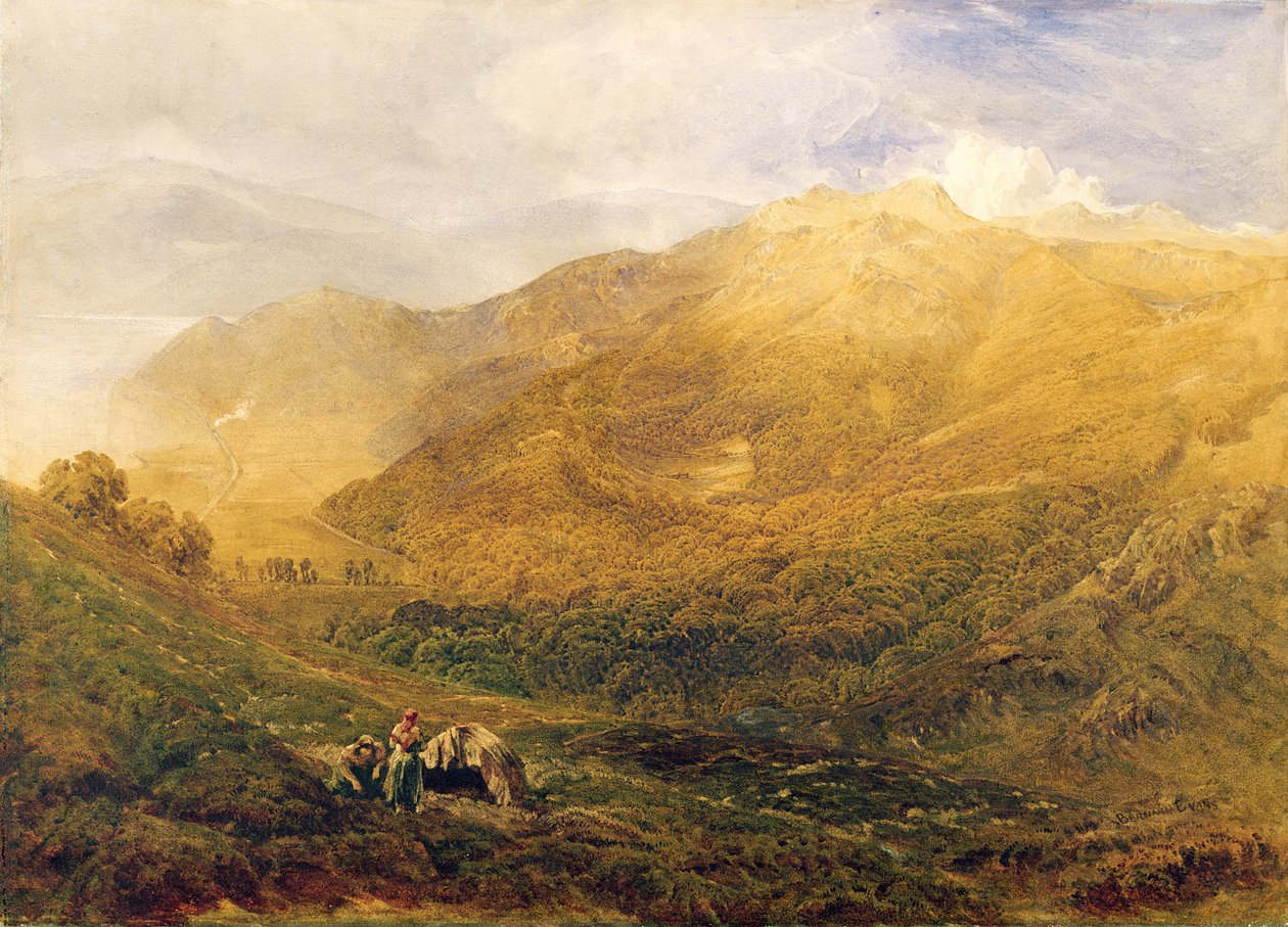 Arthog, nabij Barmouth door Bernard Walter Evans