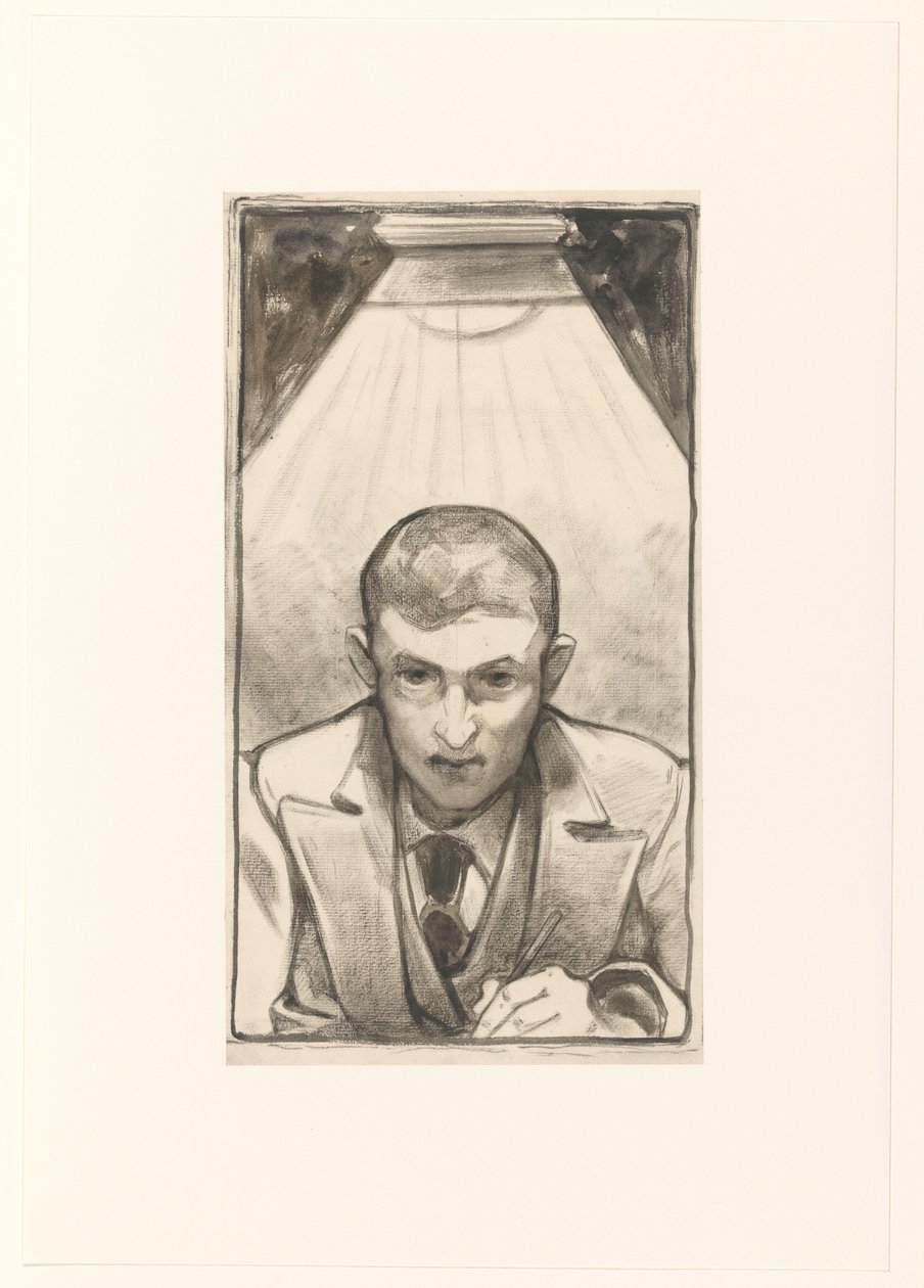 Zelfportret door Bernard Willem Wierink