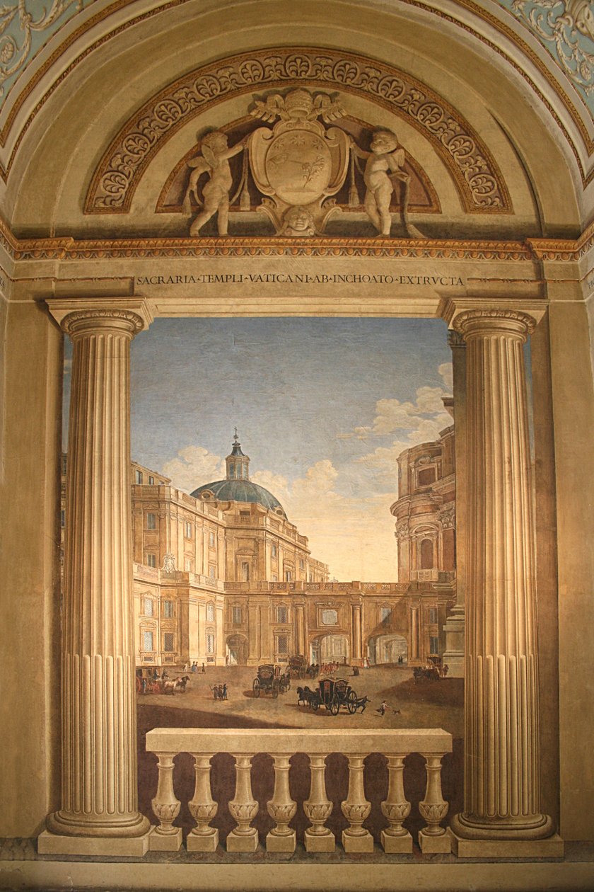 Sacraria-templi -Vaticani-ab-inchoato-extracto door Bernardino Nocchi