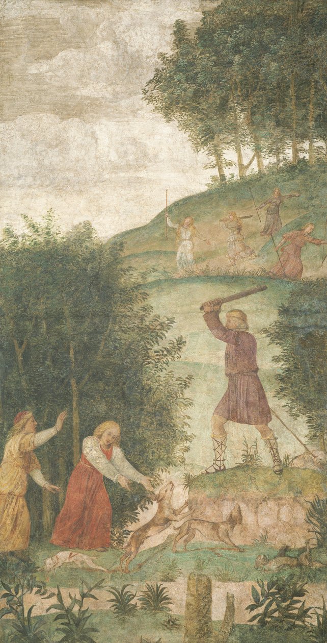 Cephalus Gestraft bij de Jacht, c. 1520-1522 door Bernardino Luini