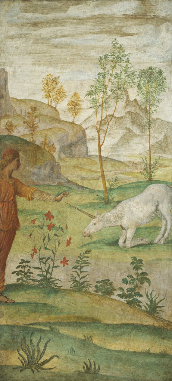 Procris en de Eenhoorn door Bernardino Luini