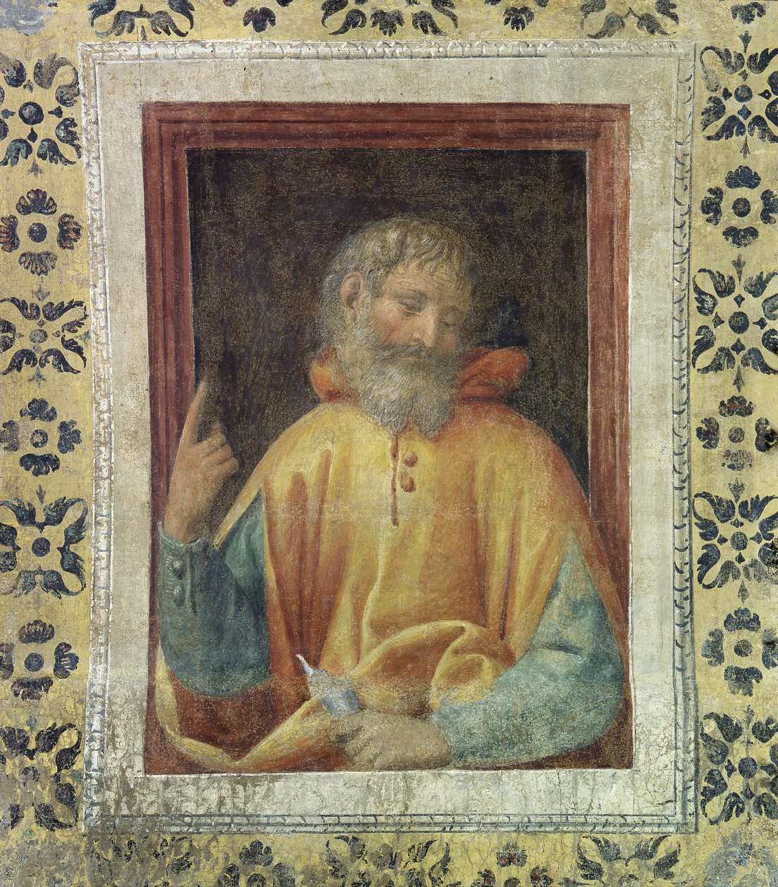Profeet door Bernardino Luini