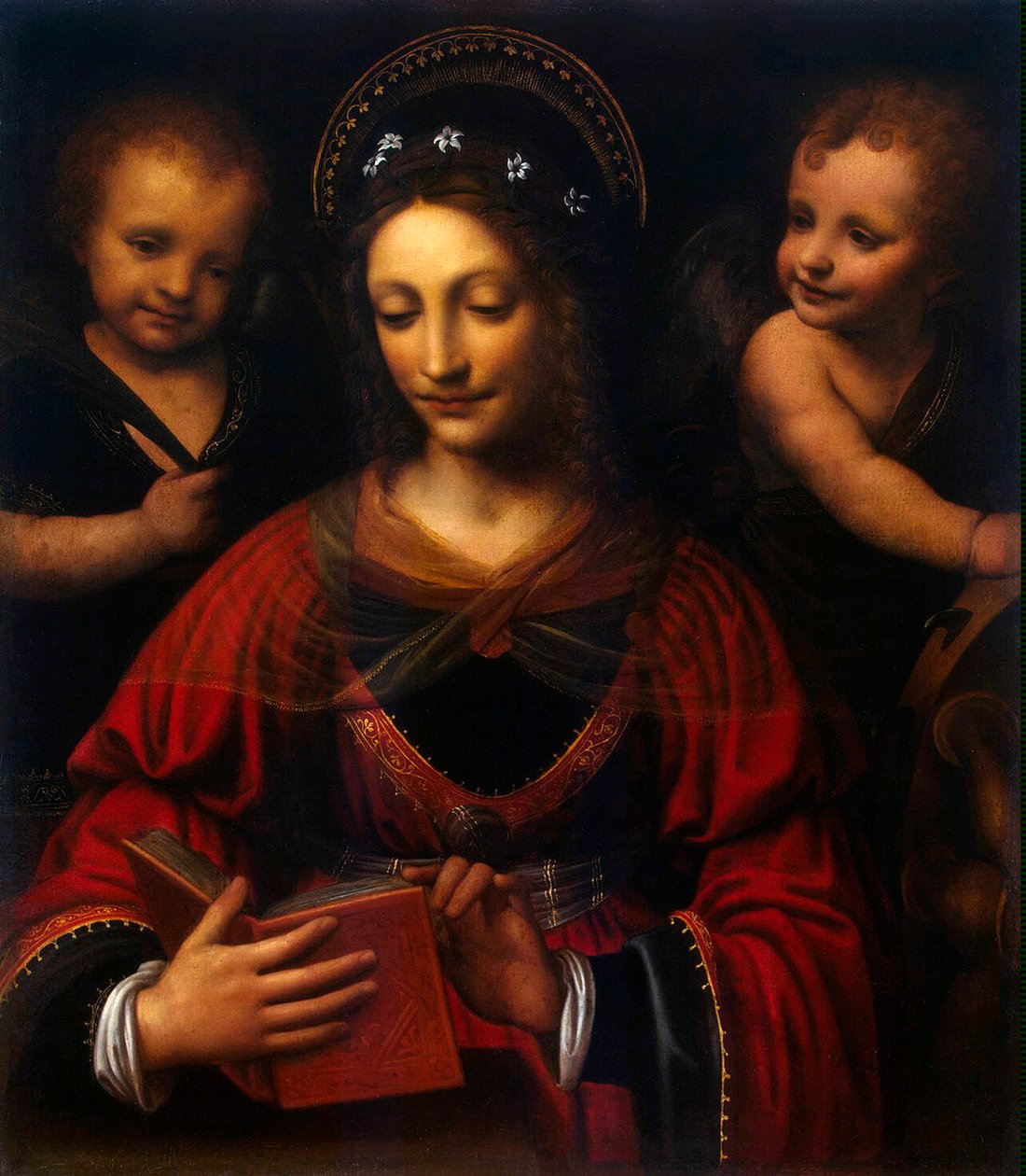 Sint Catharina, 1527-1531 door Bernardino Luini