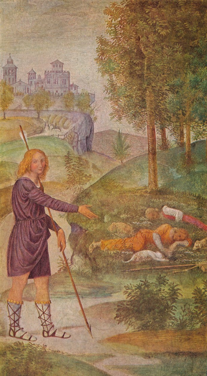 De Illusie van Cephalus, 1520-1522 door Bernardino Luini