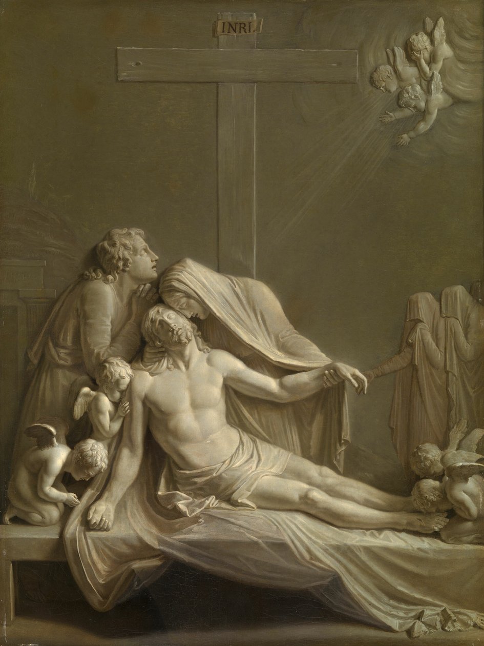 Kruisafneming (naar Antonio Canova) door Bernardino Nocchi