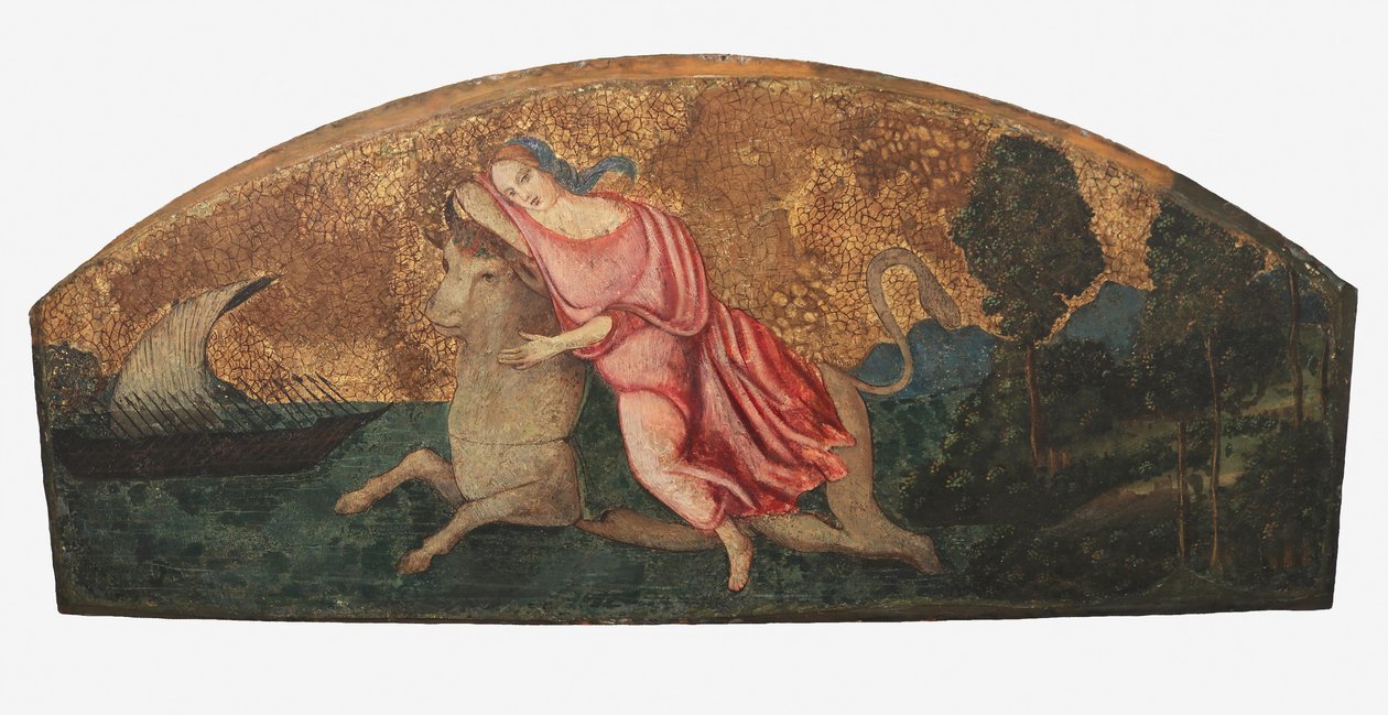 De verkrachting van Europa, ca. 1509 door Bernardino Pinturicchio