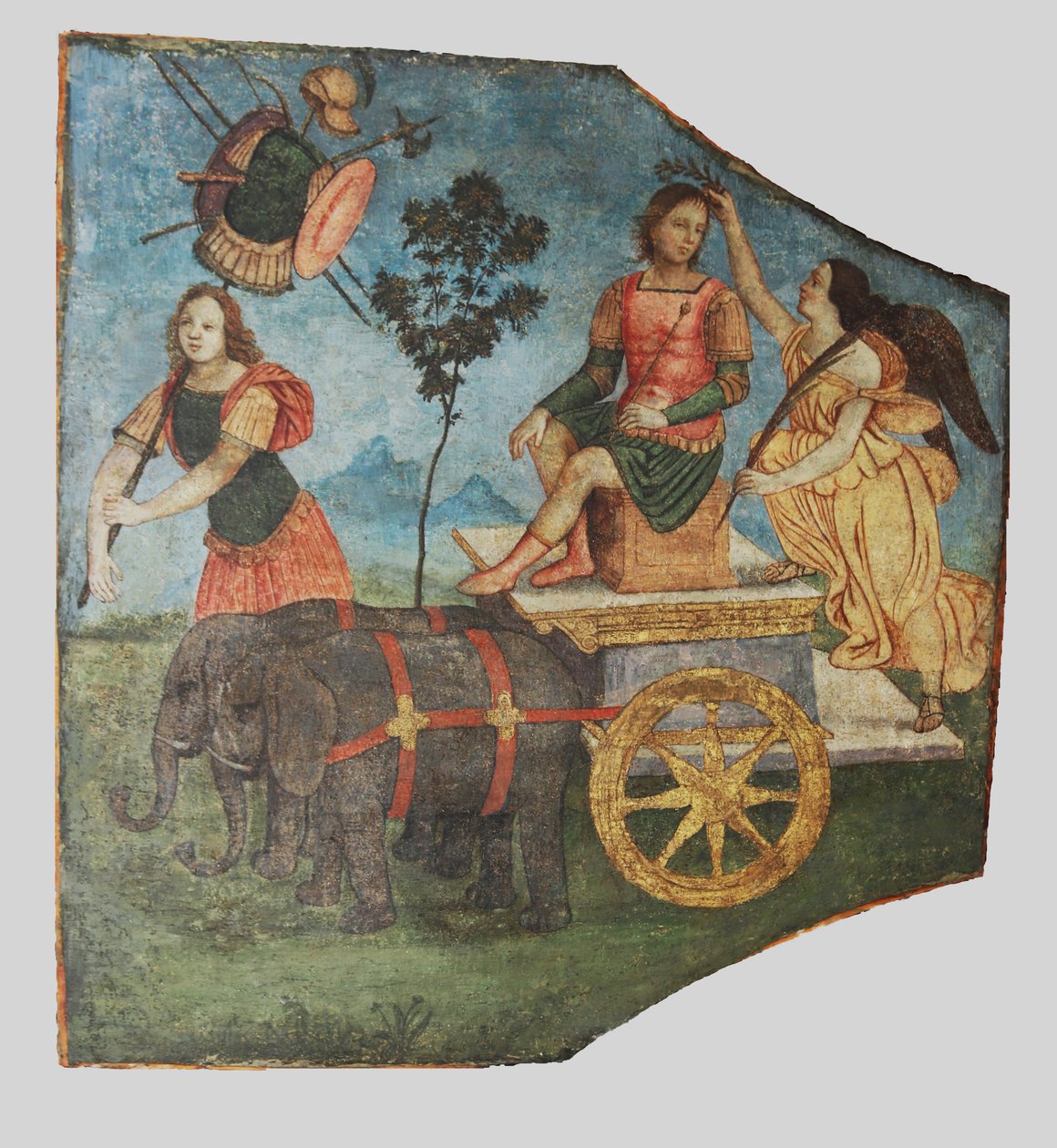 Triomf van Alexander, ca. 1509 door Bernardino Pinturicchio