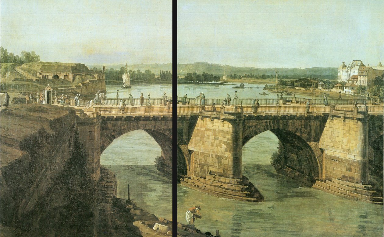 Augustus Lößnitz door Bernardo Bellotto