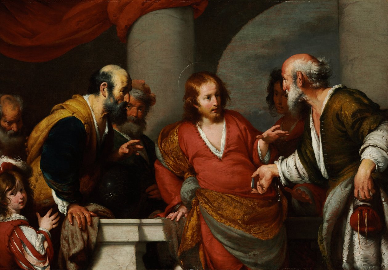 De Schattingpenning door Bernardo Strozzi