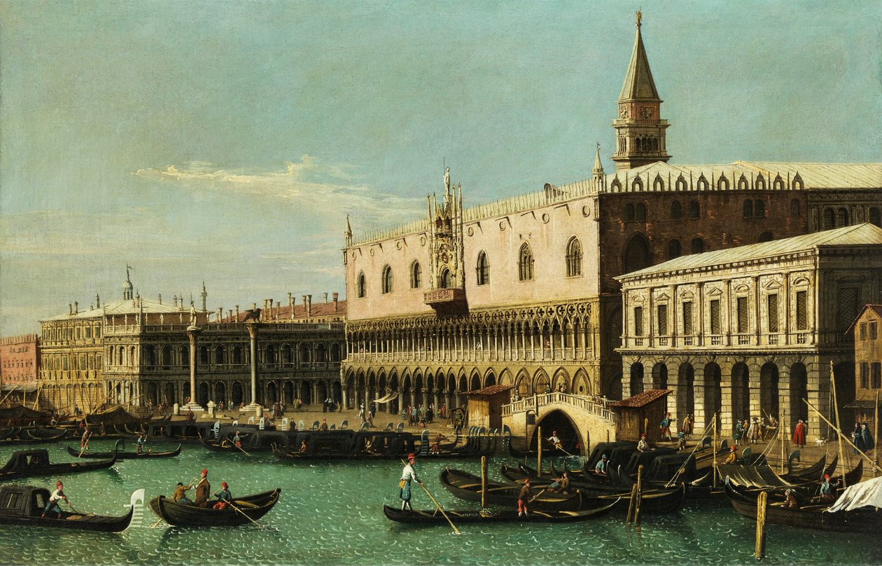Bernardo Bellotto Dogenpalast door Bernardo Bellotto