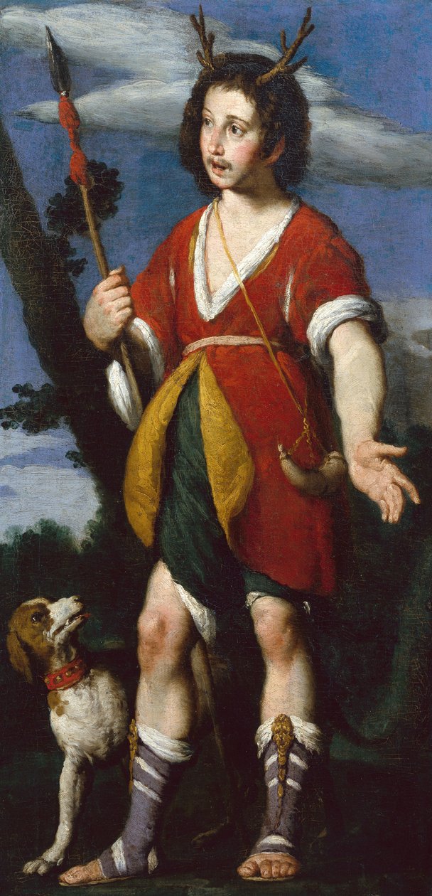 Actaeon door Bernardo Strozzi