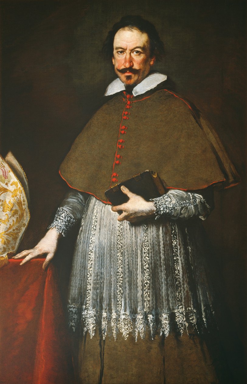Bisschop Alvise Grimani door Bernardo Strozzi