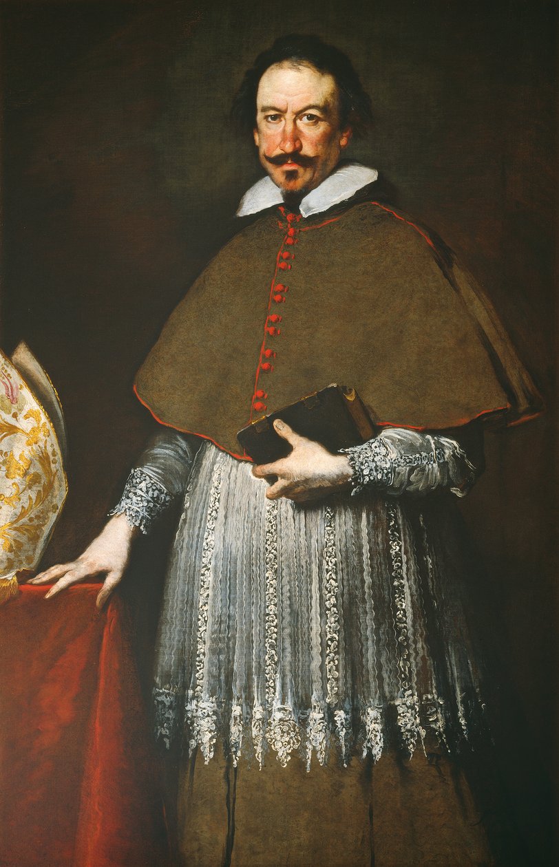 Bisschop Alvise Grimani door Bernardo Strozzi