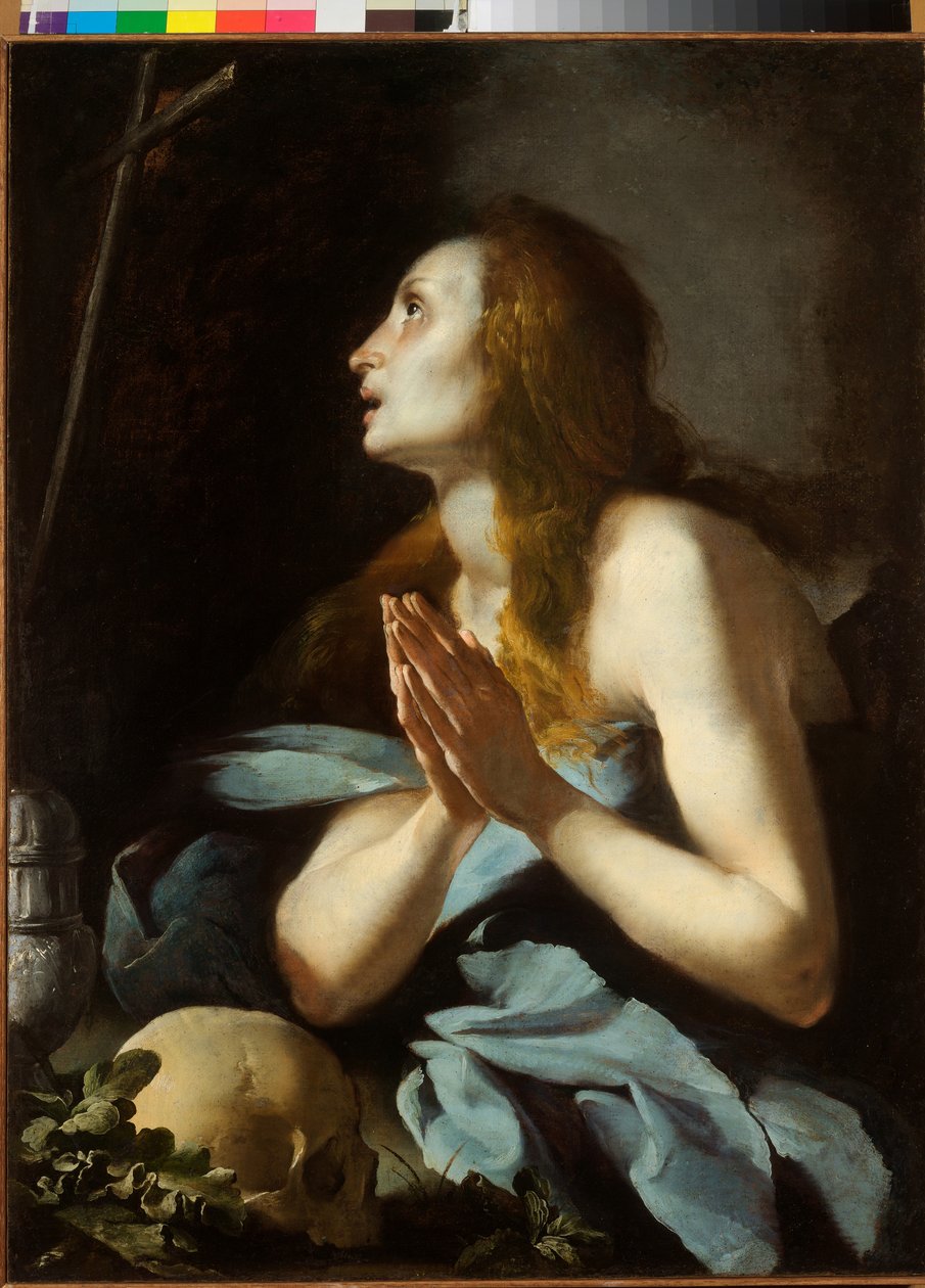 Boetvaardige Magdalena door Bernardo Strozzi