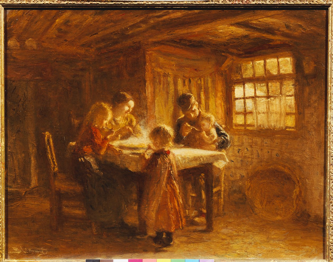 De Familiale Maaltijd door Bernardus Bloomers