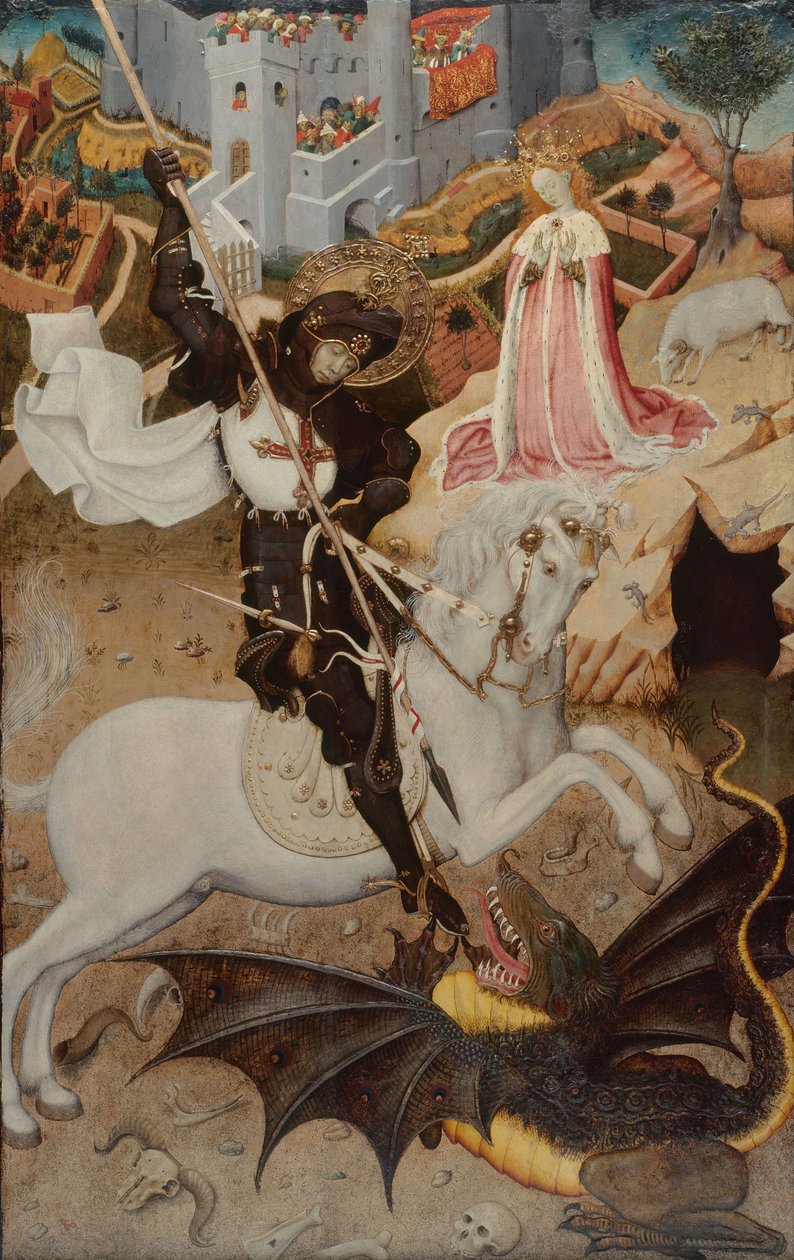 Sint-Joris Doodt de Draak door Bernat Martorelli