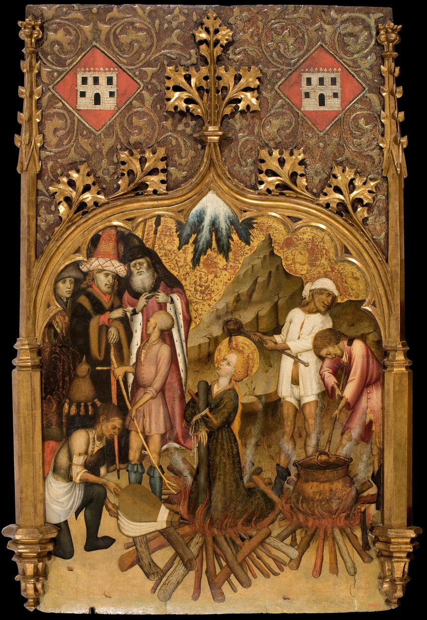 Martelaarschap van Sint Lucia door Bernat Martorell
