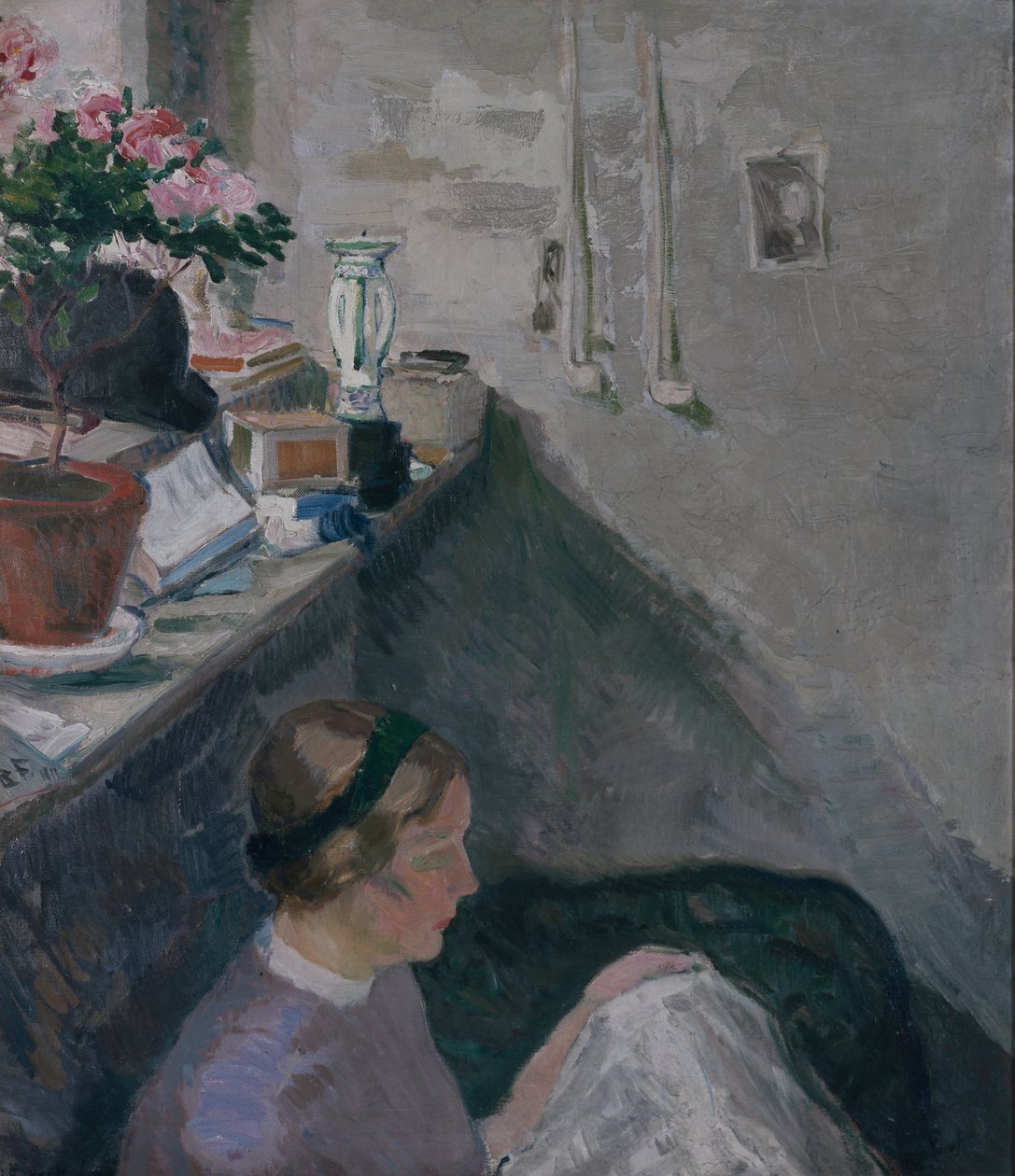 Uit het atelier door Bernhard Dorotheus Folkestad