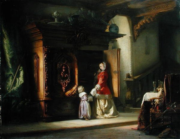 Interieur door Bernhard Mohrhagen