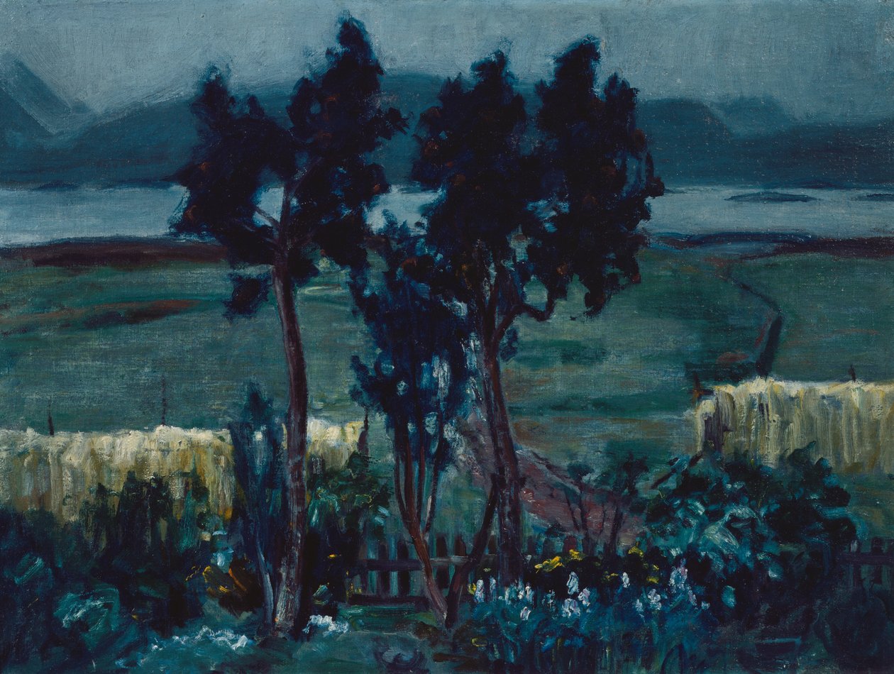 Sectie van Oeksnes door Bernt Wilhelm Tunold