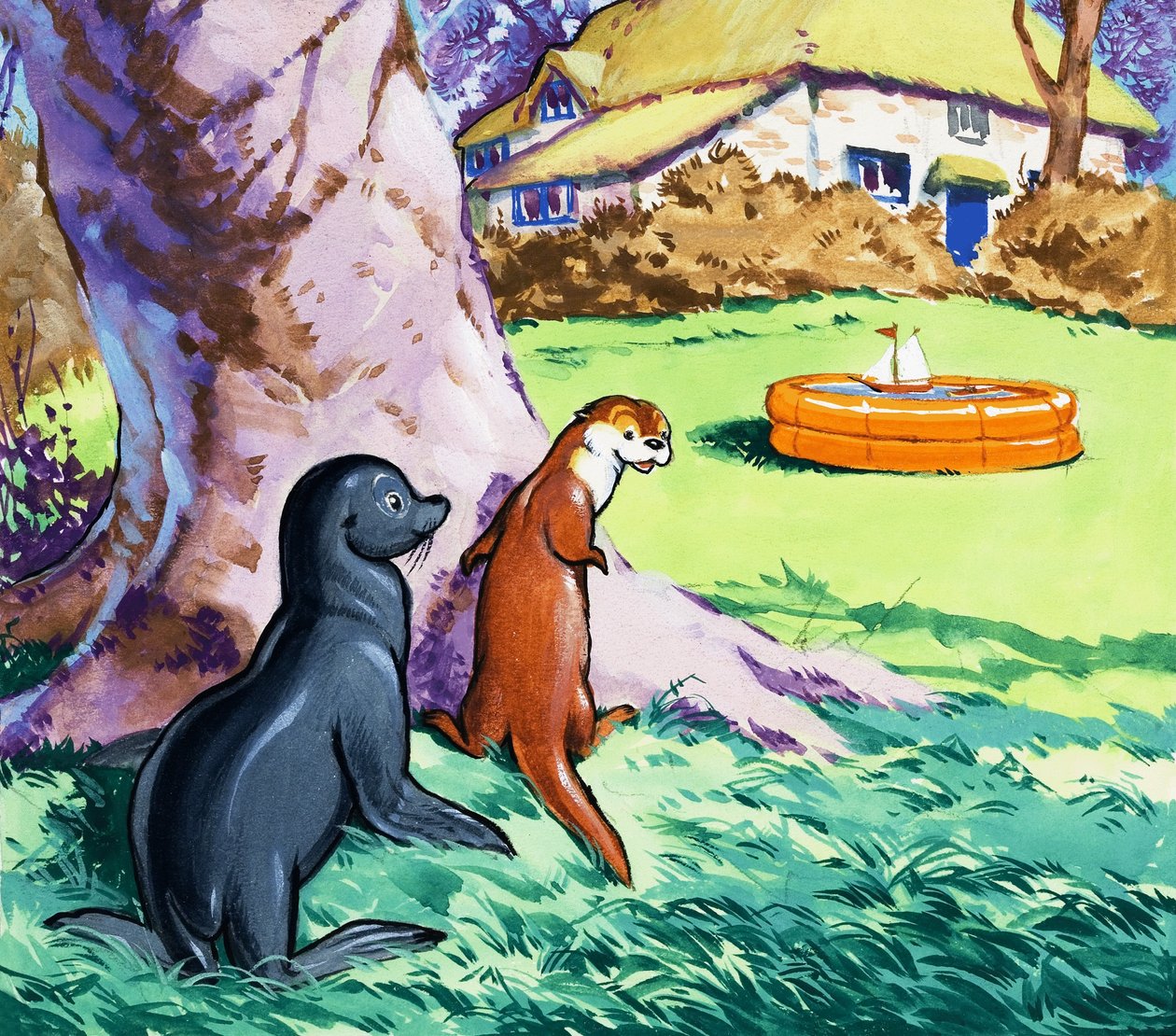 Fliptail de Otter door Bert Felstead