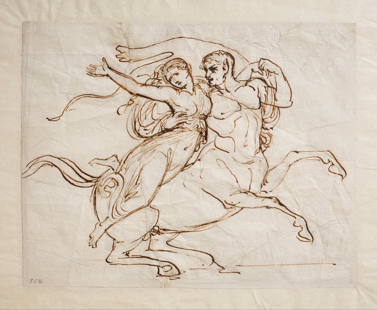 Nessus en Deianira door Bertel Thorvaldsen