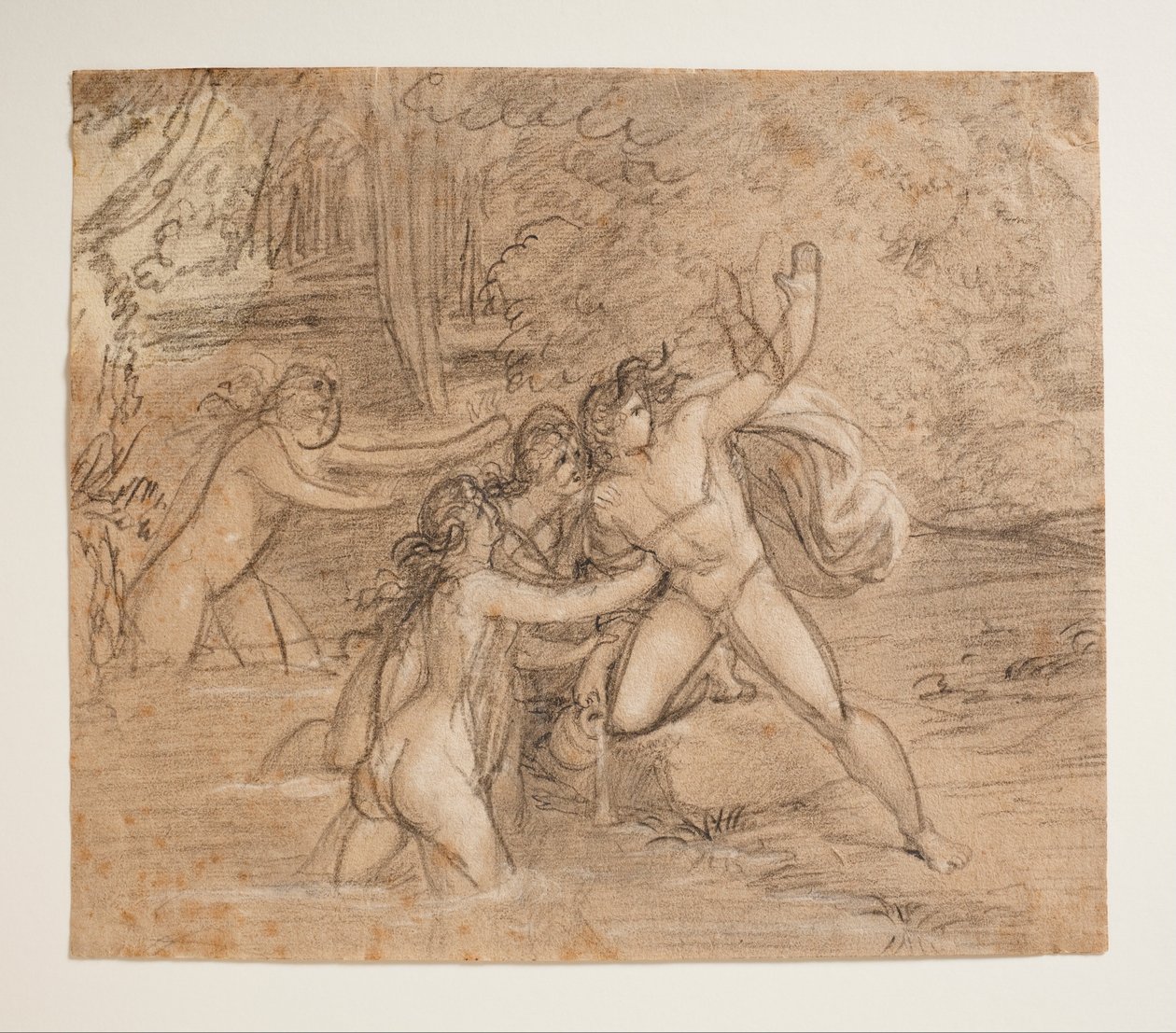 Hylas en de Waternimfen door Bertel Thorvaldsen