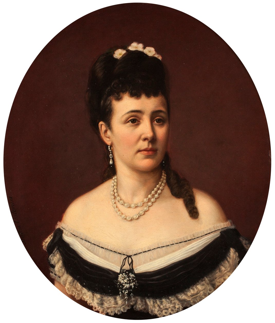 Julia Akerhielm door Bertha Valerius