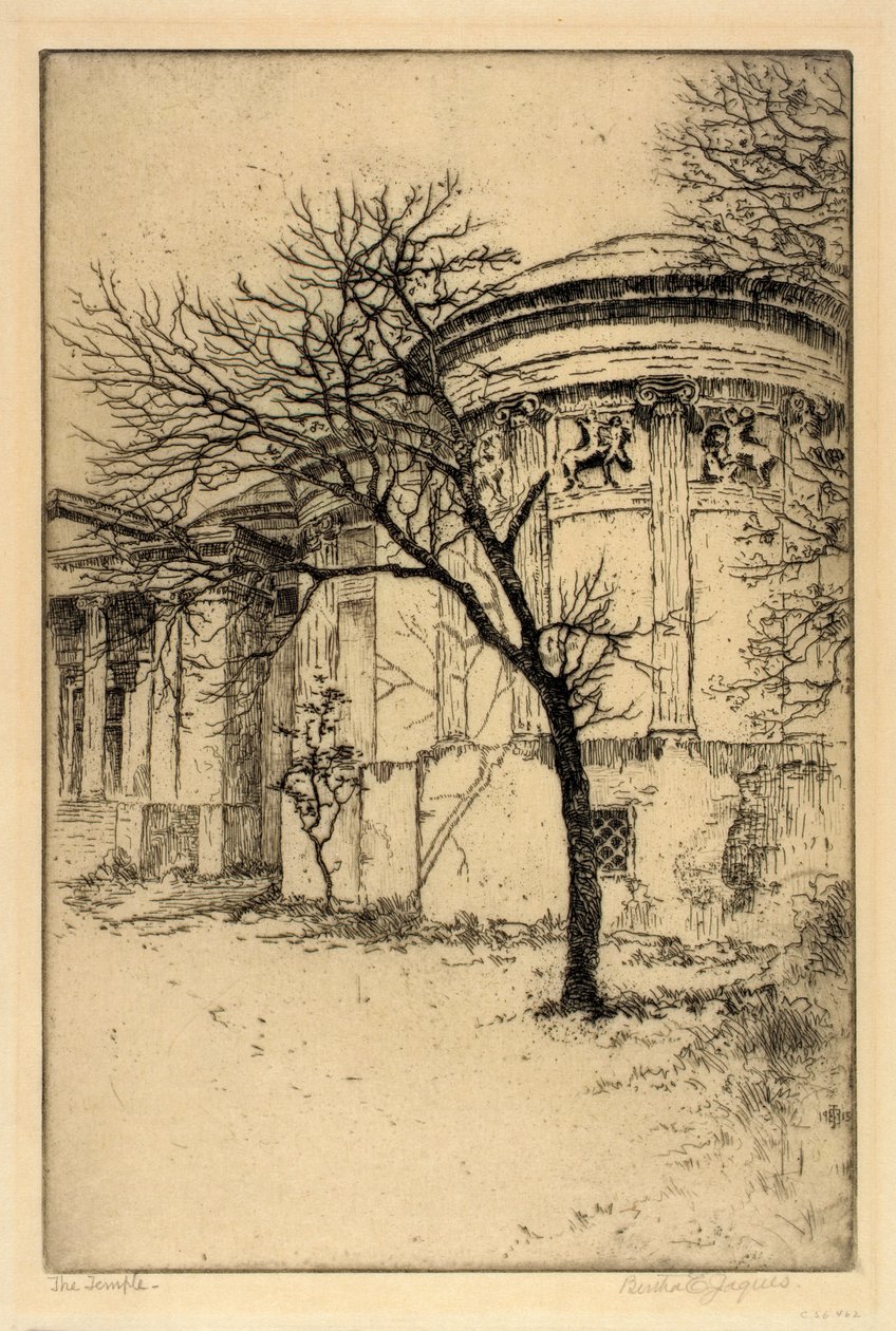 De Tempel door Bertha E. Jaques