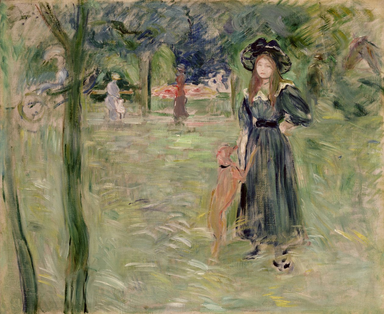 Bois de Boulogne, 1893 door Berthe Morisot