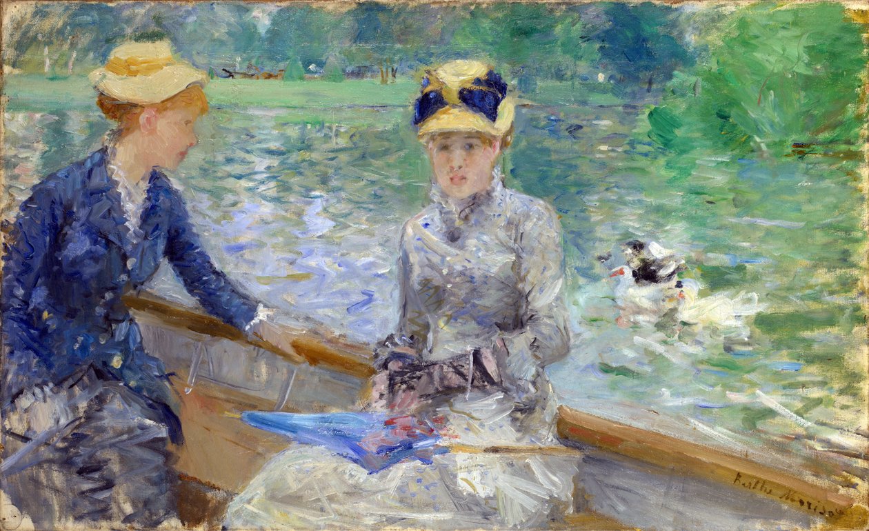 Zomerdag, 1879 door Berthe Morisot
