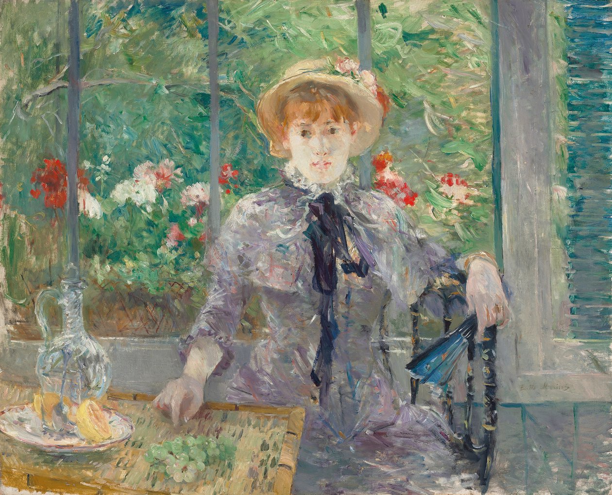 Na het Ontbijt, 1881 door Berthe Morisot