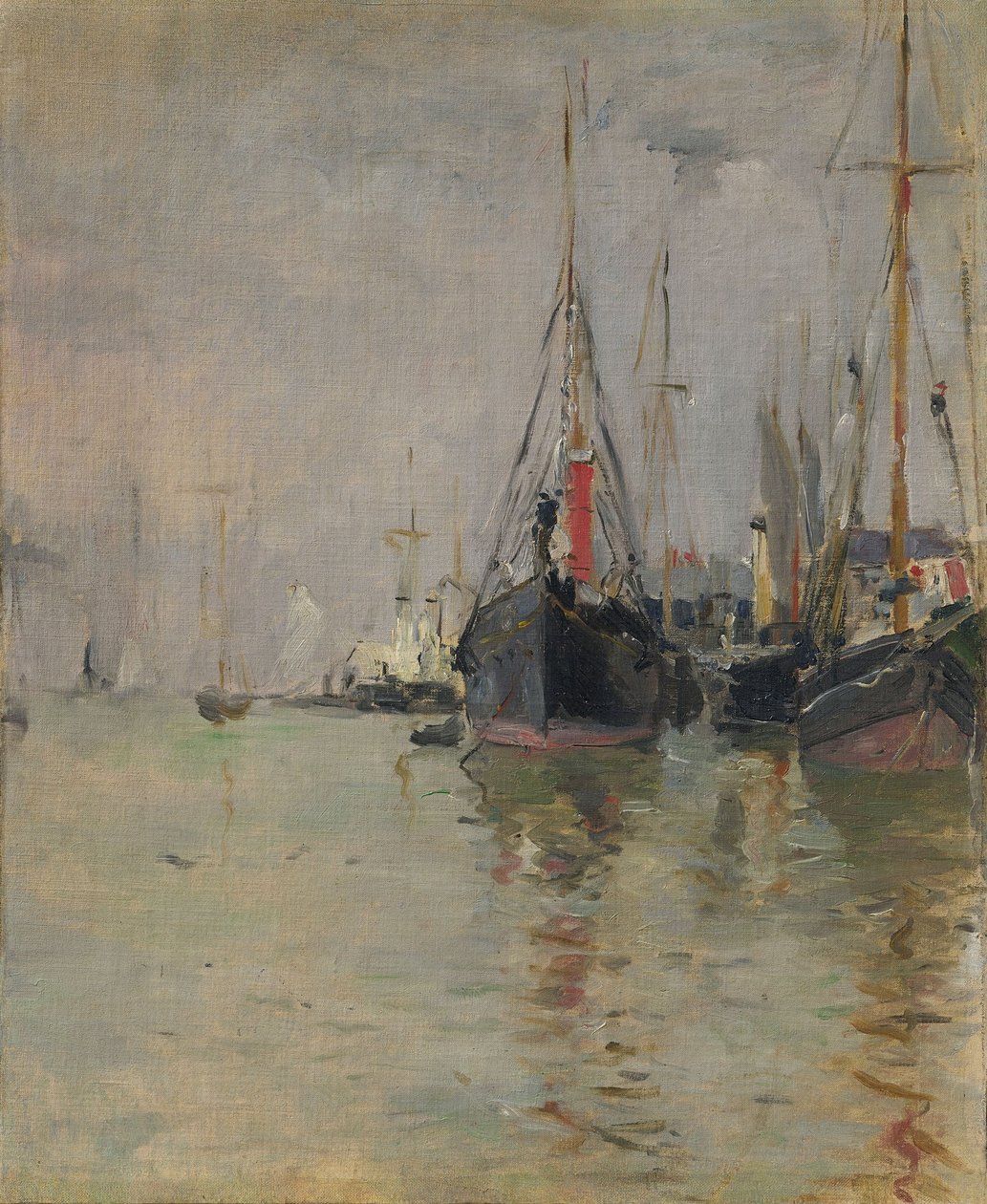 Duits: Die Themse De Theems door Berthe Morisot
