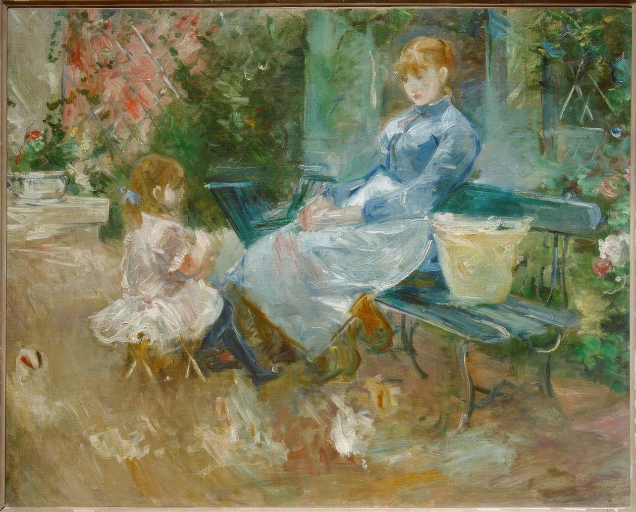 De fabel door Berthe Morisot