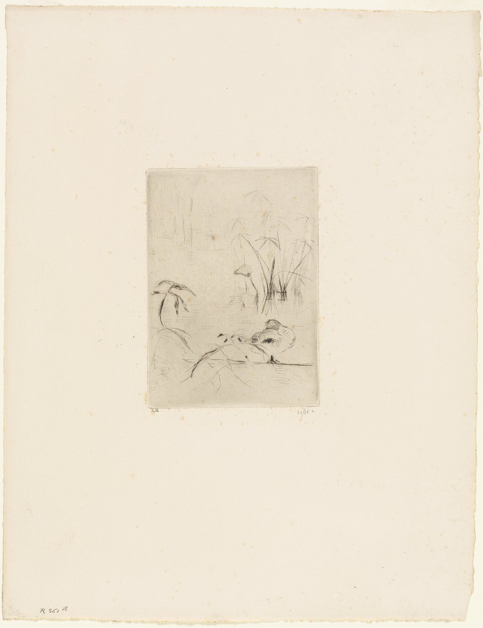 De Eend door Berthe Morisot